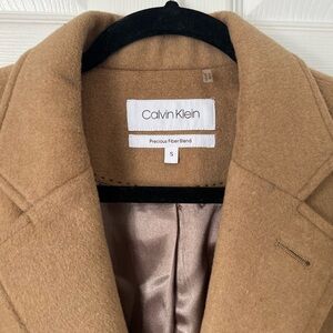 Calvin Klein men wool blend coat